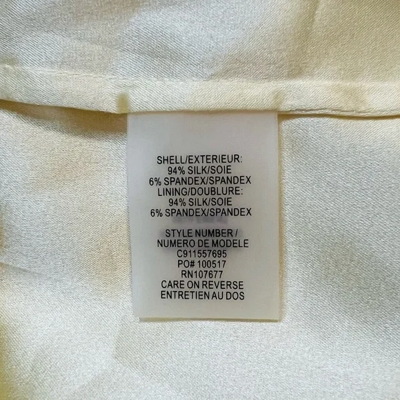 NWT! Alice + Olivia Yellow Silk Taryn Twisted Halter Cocktail Dress. Size Small. - Picture 11 of 13